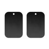 4Pcs Round Rectangle Mobile Phone Magnetic Car Mount Holder Metal Plate Sticker
