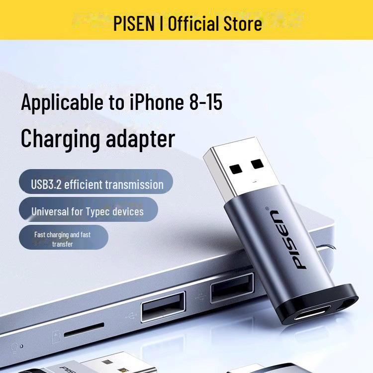 Адаптер PISEN USB-C на USB3.2 для Apple 12Pro и 11 Кабель для передачи данных