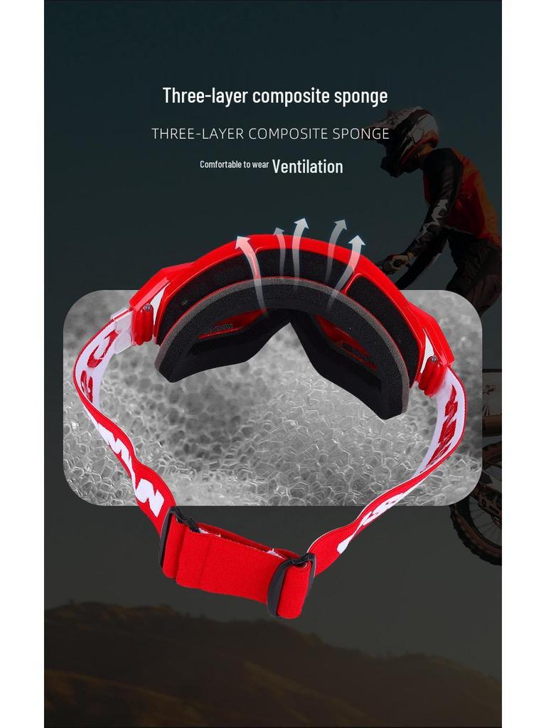 SOMAN SM20 Unisex Motorcycle & Rally Off-Road Goggles