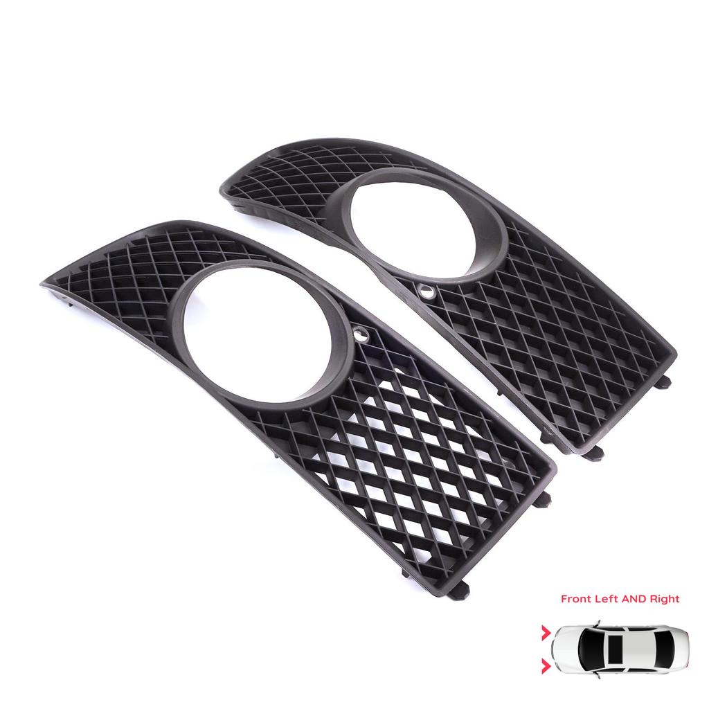 BSP1189 Front Bumper Fog Light Frame Housing Left Right for VW Polo MK3 6N2 1999-2001 Facelift 6N0853665C 6N0853666C