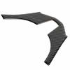 Carbon Fiber Style Interior Steering Wheel Trim Cover Fit For Mazda 3 Axela 2014-2017