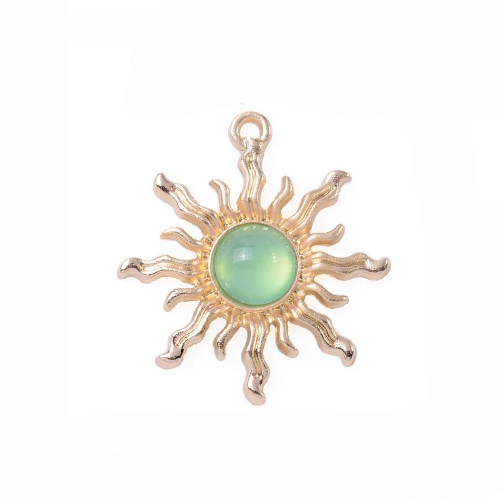 10 шт. очаровательные подвески в виде солнца из драгоценных камней своими руками, подвеска из драгоценных камней, ювелирные изделия, аксессуары, изготовление ювелирных изделий