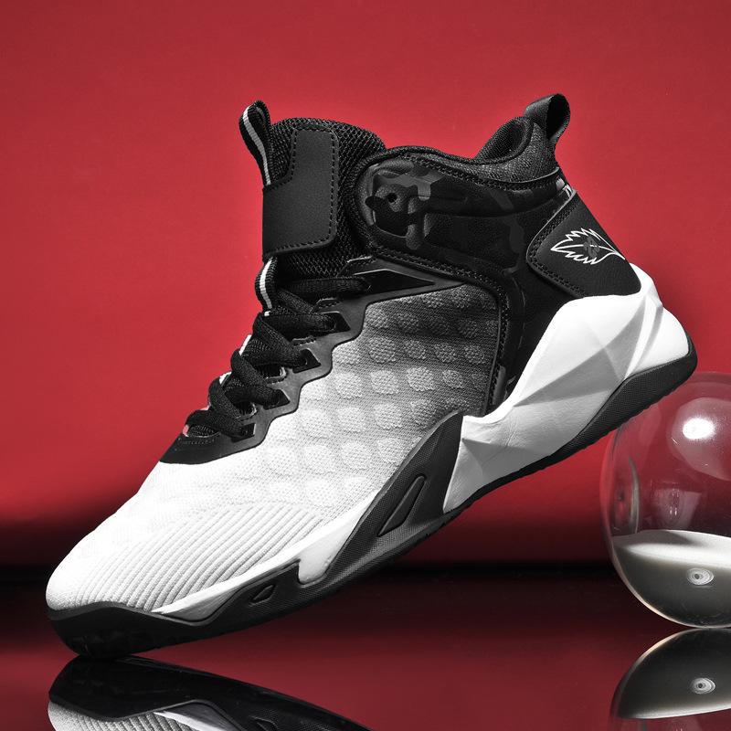 Всесезонные мужские баскетбольные кроссовки — дышащая сетка, средний верх, идеально подходят для тренировок и занятий спортом