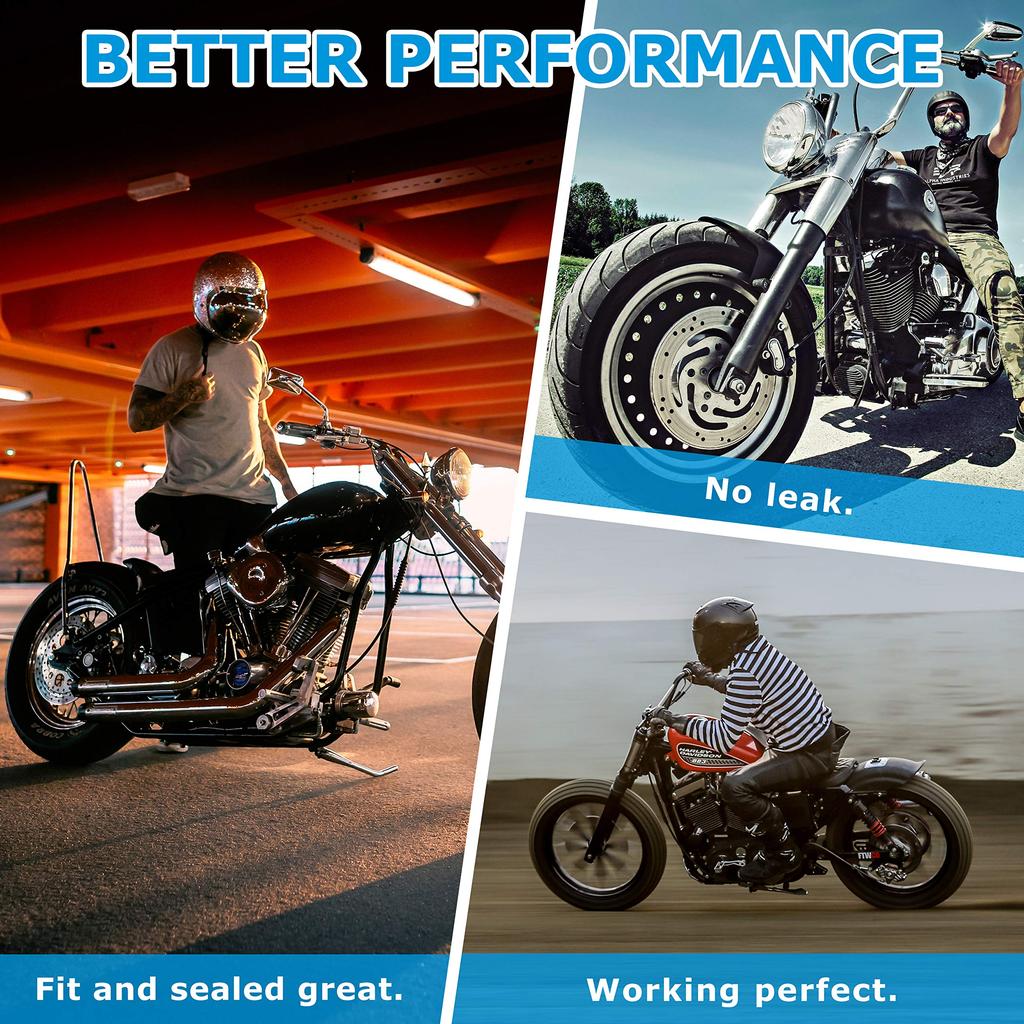 Комплект фланцев выхлопной системы для Harley Davidson 1984-2023 Touring, Dyna, Softail, Sportster, Evolution Big Twin,