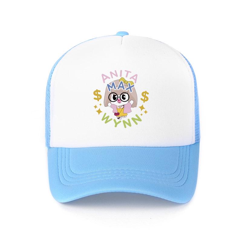 WYNN Mesh Cap: Drake Anita Max Vnn Baseball Style with Cartoon Duck Design