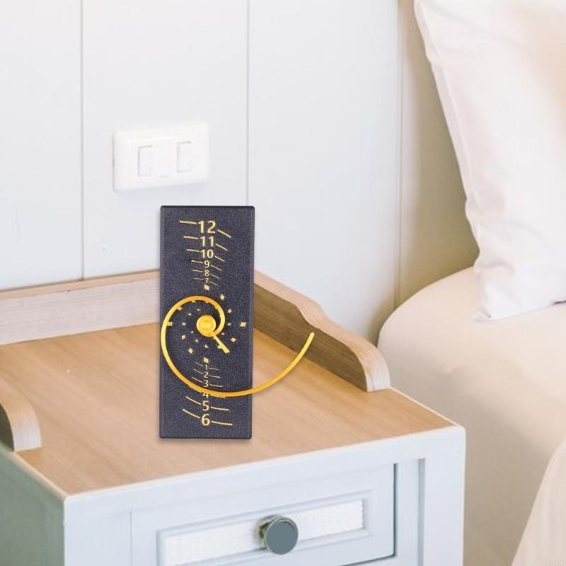 62KD Инновационные часы Фибоначчи со спиральной стрелкой для любителей математики и искусства