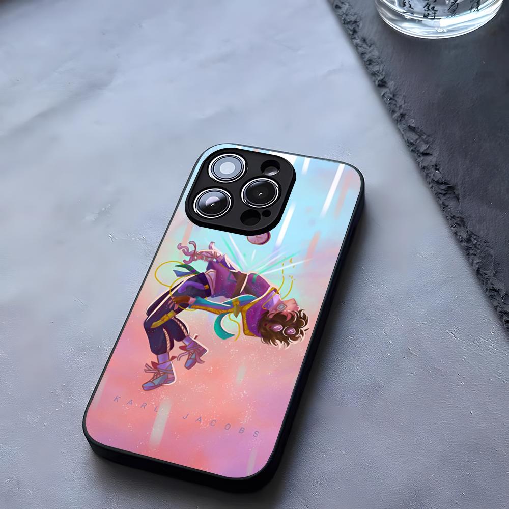Чехол для телефона Dream SMP Ranboo Закаленное стекло Для IPhone 17 13 14 16 12 15 11 Pro Max Plus Mini X XR SE2020 Coque