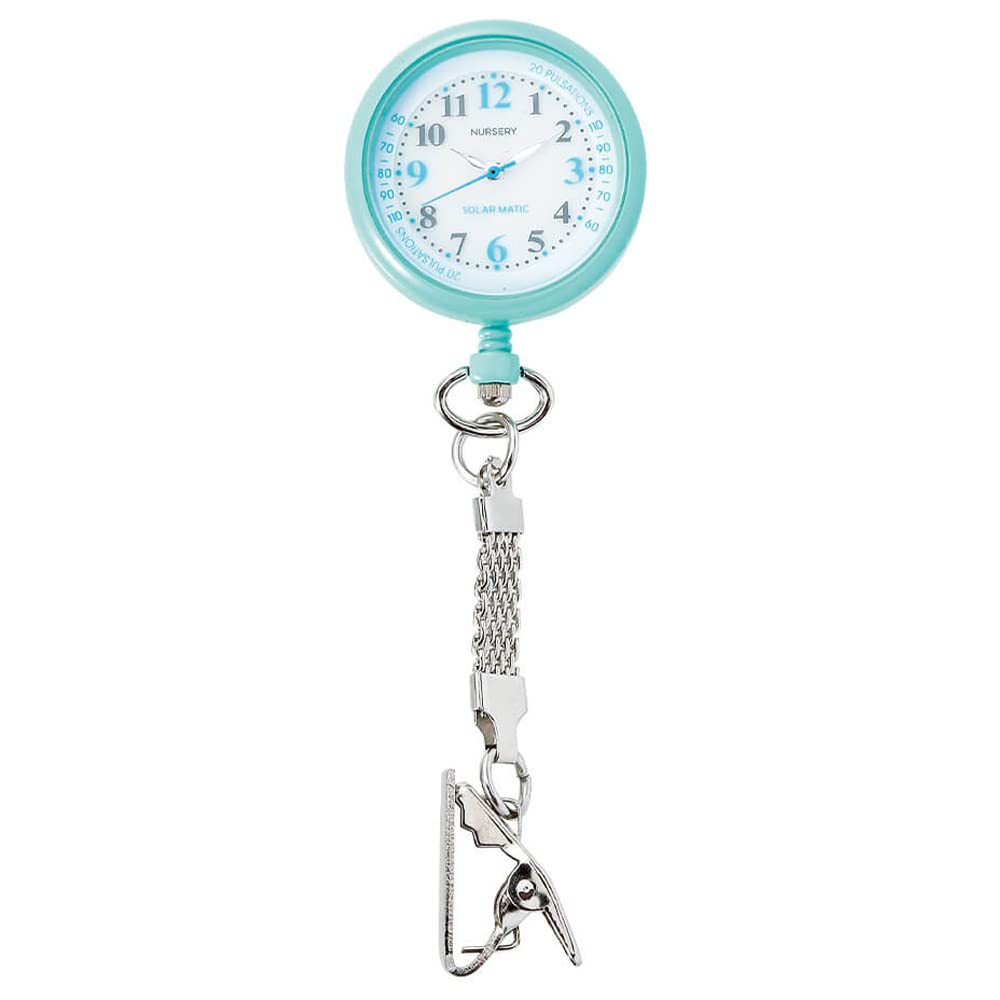 Детские солнечные часы для медсестры с короткой цепочкой, товары для медсестры, мятно-голубые 1291268A