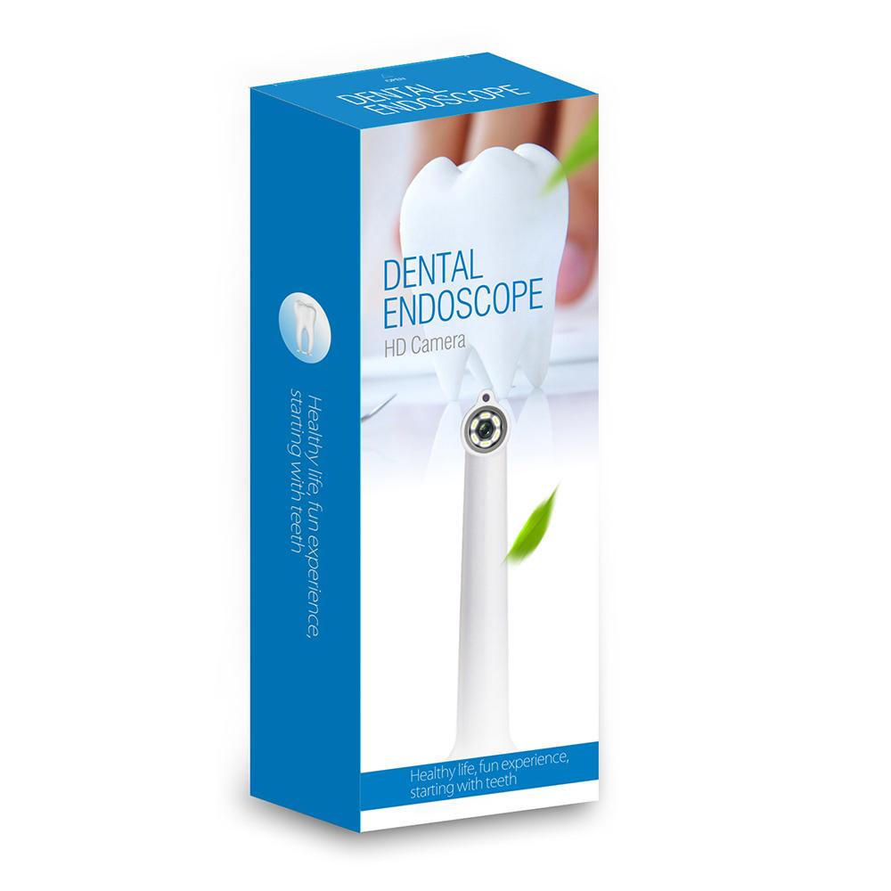 Беспроводной Wi-Fi оральный стоматологический эндоскоп 6 светодиодных фонарей змеиная камера HD-видео для iOS Android ручной эндоскоп для осмотра зубов