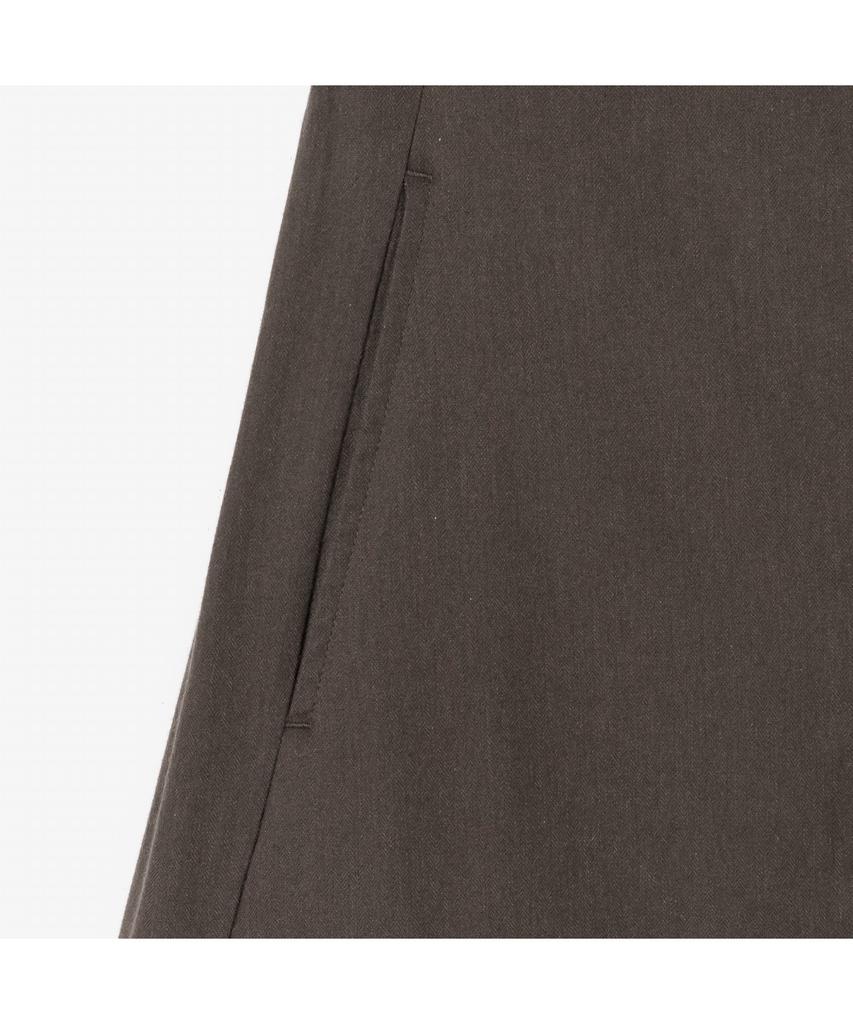 LACOSTE Women'S Flannel Woven Long Dress Ef896E-54N Six