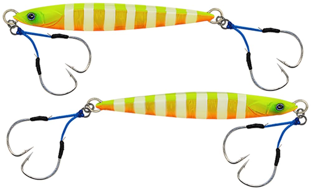 JACKALL Bumbles Jig Short Sakuramasu Special 120g Charking Glow Stripe