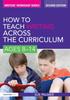 The How To Teach Writing Across the Curriculum: Ages 8-14 Book