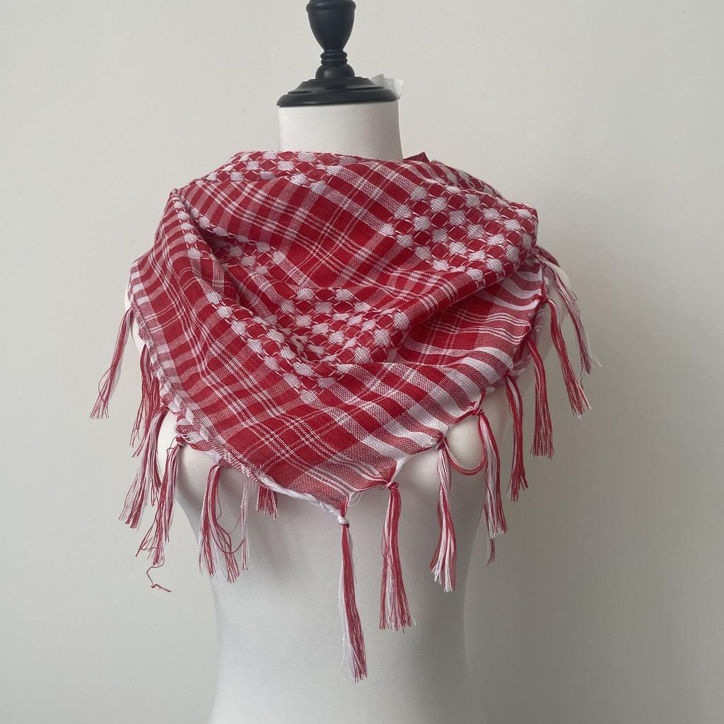 New Lightweight Arab Headscarf Thin Arafat Square Scarf Tactical Outdoor Camping Muslim Square 8SJ29