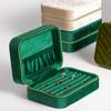 Travel Jewelry Box Organizer Storage Case Gift Display Holder Boxes Velvet Christmas