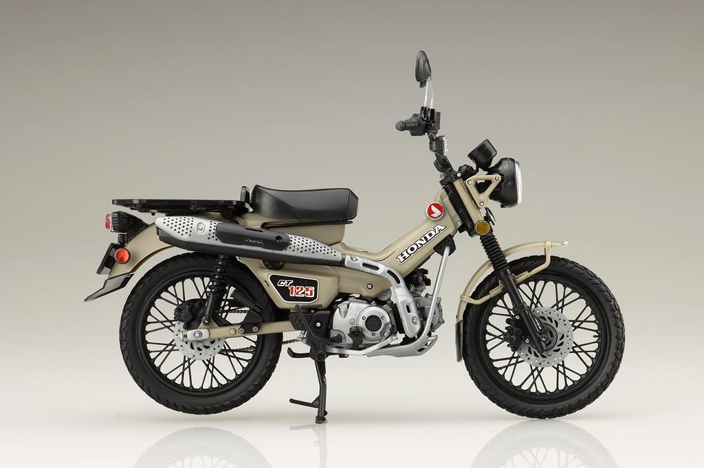 Модель Fujimi NEXT Series Honda CT125 Fresco Пластиковая модель (ФУДЗИМИ) 1/12 №4 (Hunter Cub/Матовый коричневый)