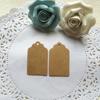 100pcs Wedding Party Kraft Paper Hang Tags Favor Punch Label Price Gift Cards