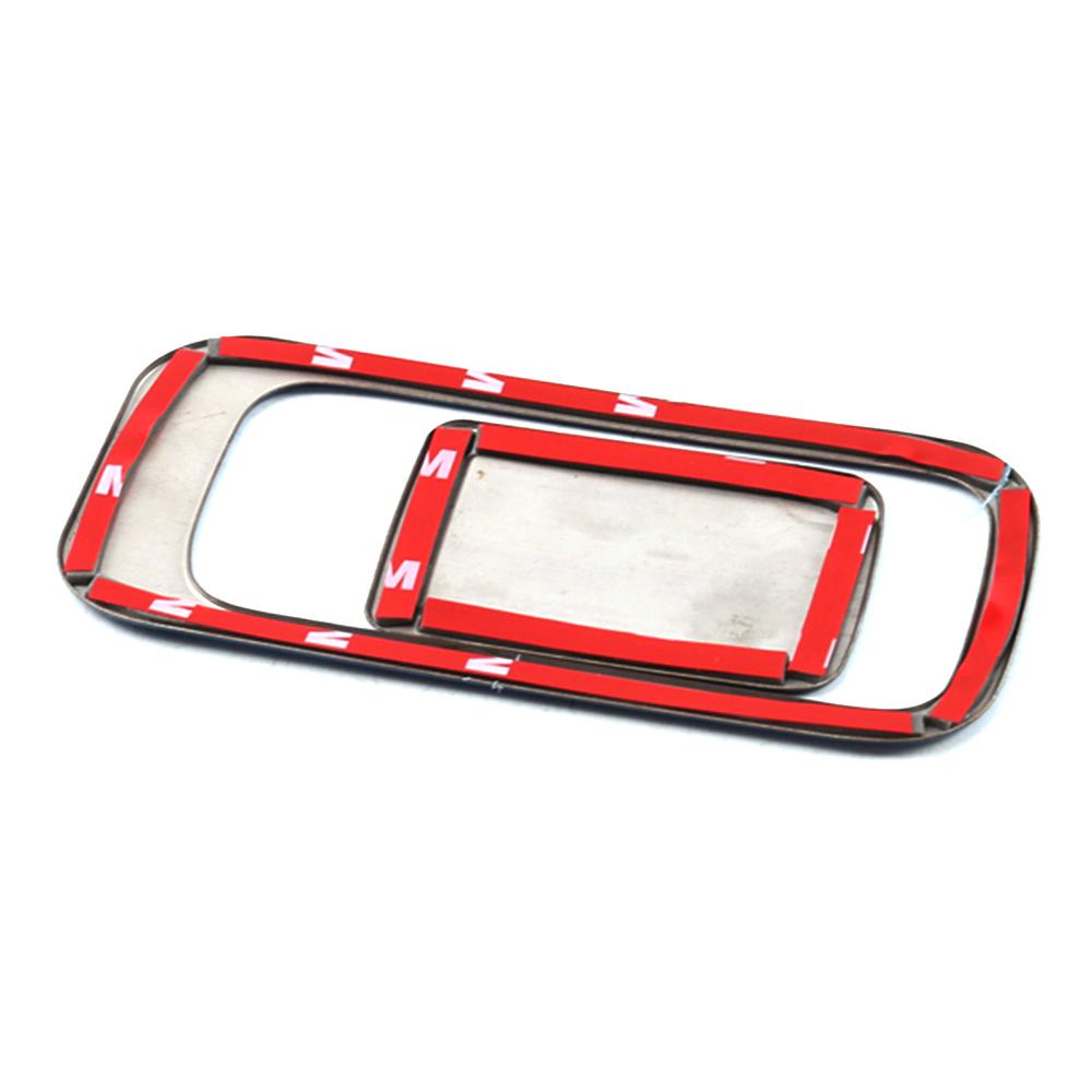 Для Volkswagen VW Tiguan MK2 2017- Ящик для хранения вещей, перчаточный ящик, кнопка переключения перчаточного ящика, отделка из нержавеющей стали