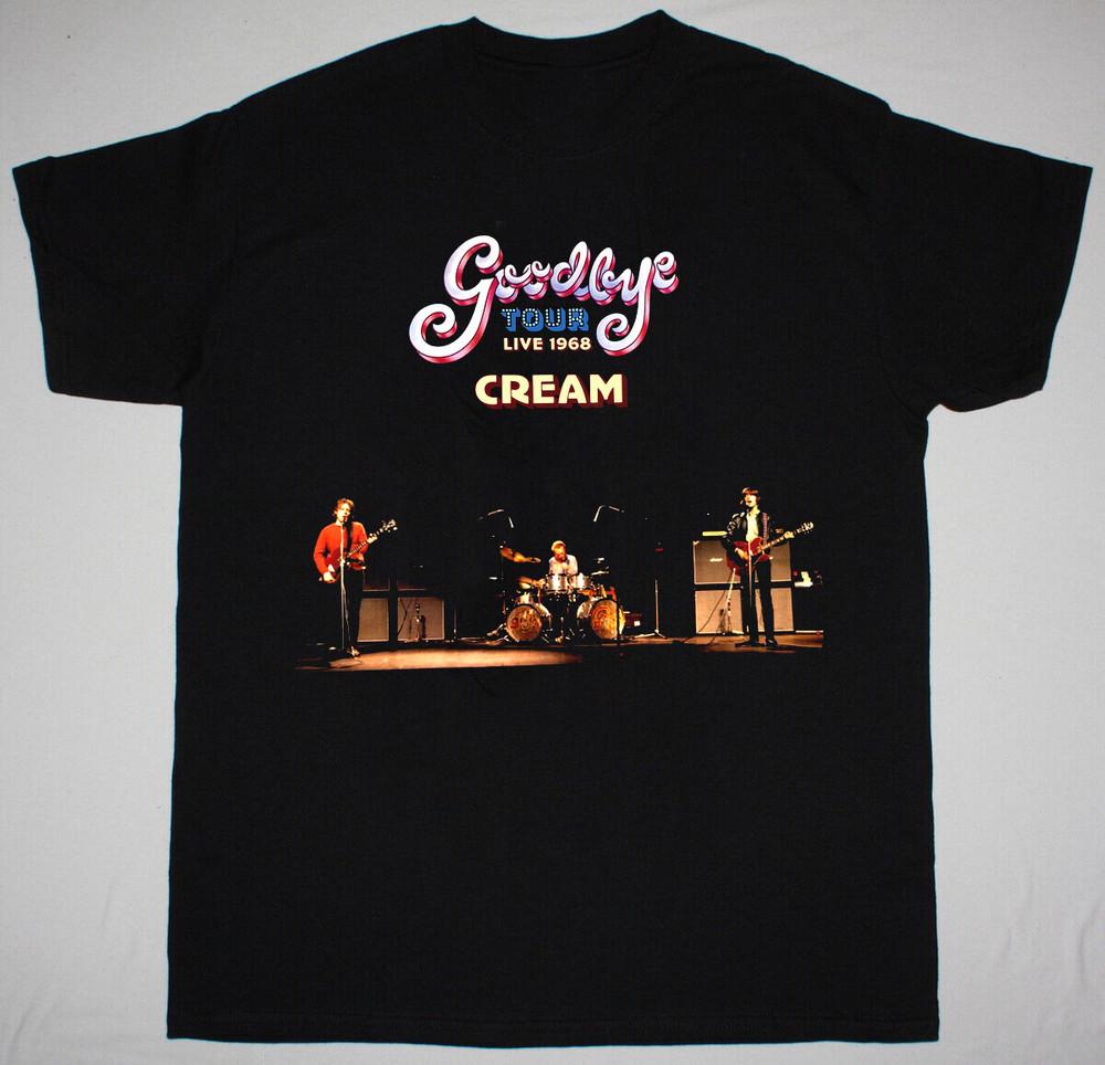 Футболка унисекс Cream 'Goodbye Tour Live 1968 Черная Все размеры AH1344