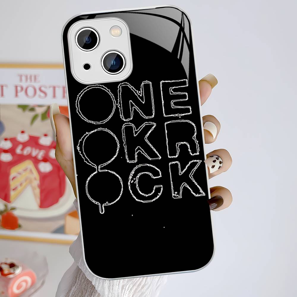 Japanese Rock O-ONE OK ROCK Band Tempered Glass For Iphone 14 13 12 11 Pro Mini XS MAX 14Plus X XS XR Cover