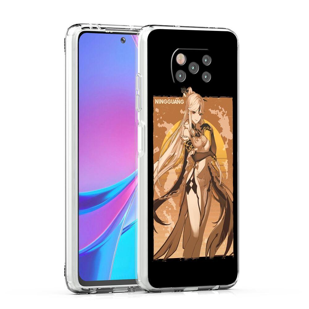 Чехол для телефона Genshin Impact для Xiaomi Poco X3 NFC F3 M3 X4 M4 Pro 5G Mi 11 Lite Ultra 11T 11X 12 12T Pro 11i силиконовый прозрачный чехол
