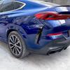Наклейка на диффузор заднего бампера, воздухозаборник BMW X6 G06, глянцевый черный