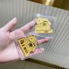 Наклейка на телефон из чистого золота 999 пробы - Подарок на вечеринку в честь Китайского Нового года: Красный конверт, Ан Пао