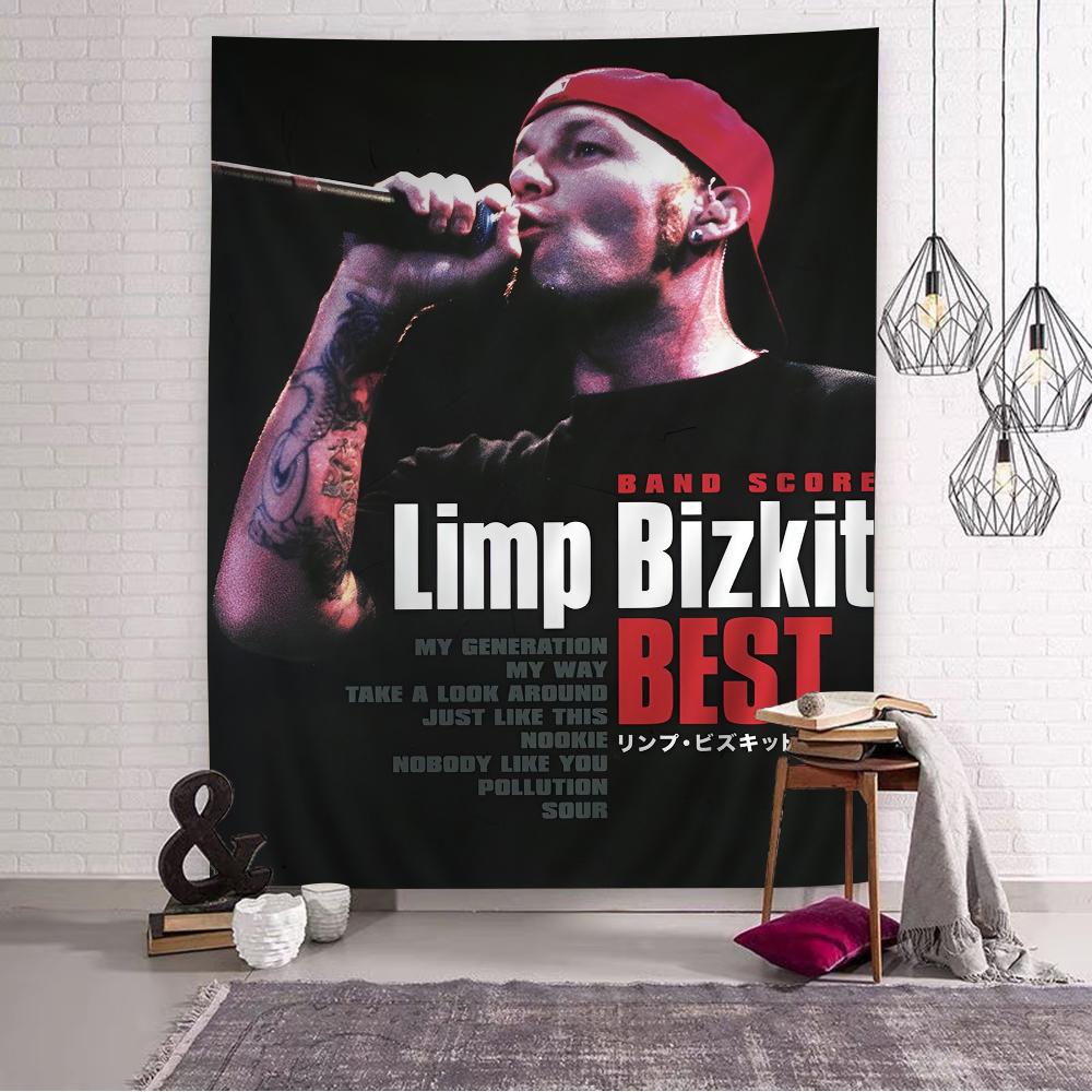 Limp Bizkit Band Cartoon Tapestry Bohemian Wall Tapestries Mandala Wall Hanging Sheets