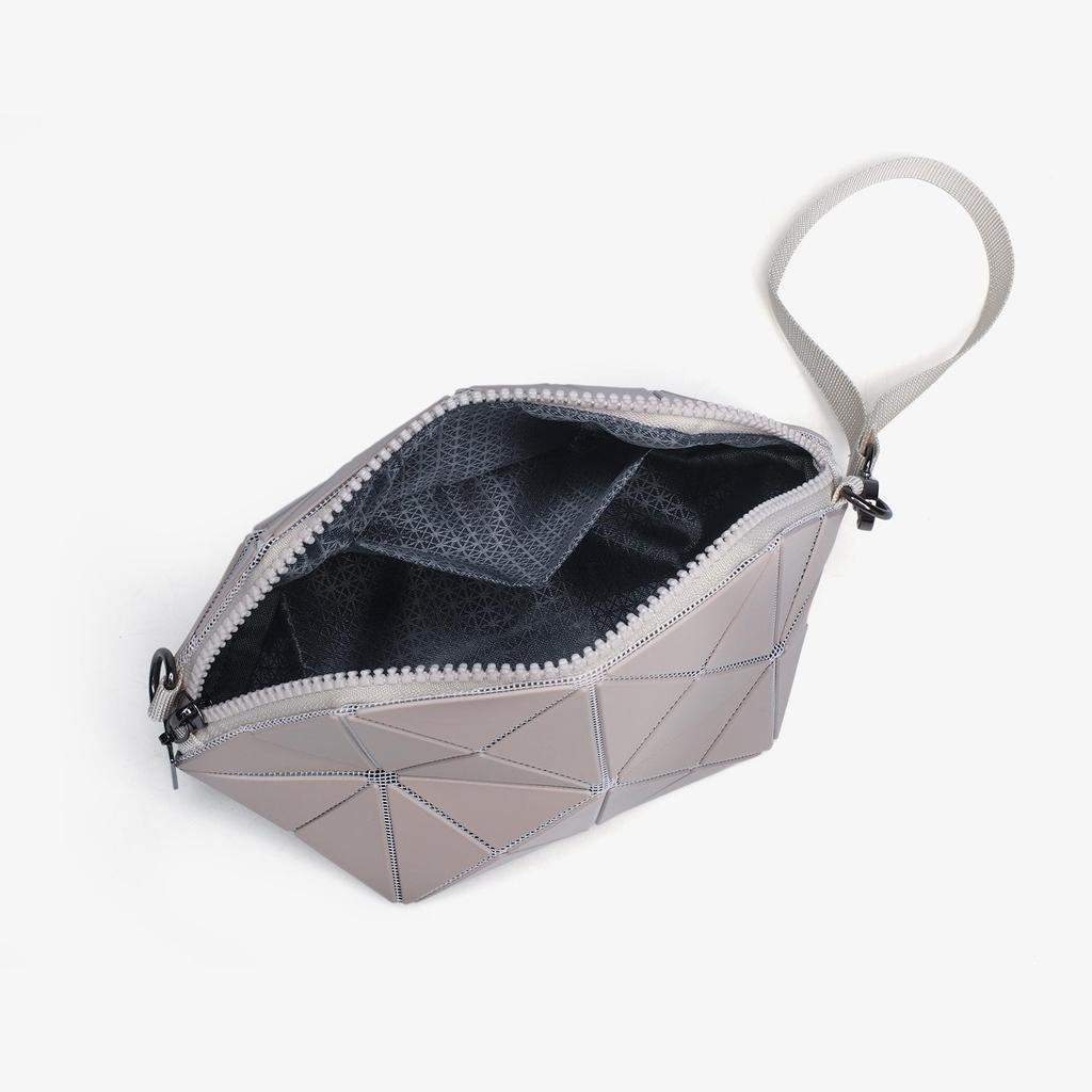 2025 Геометрическая ромбовидная сумка кроссбоди-ракушка с кошельком для монет