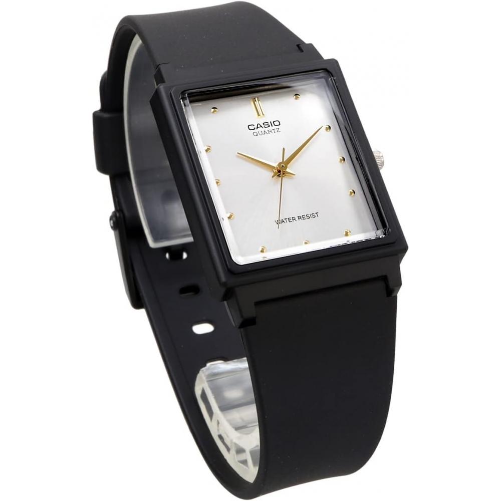 Casio Unisex Analog Watch Mq 38 7a Urethane Belt Silver