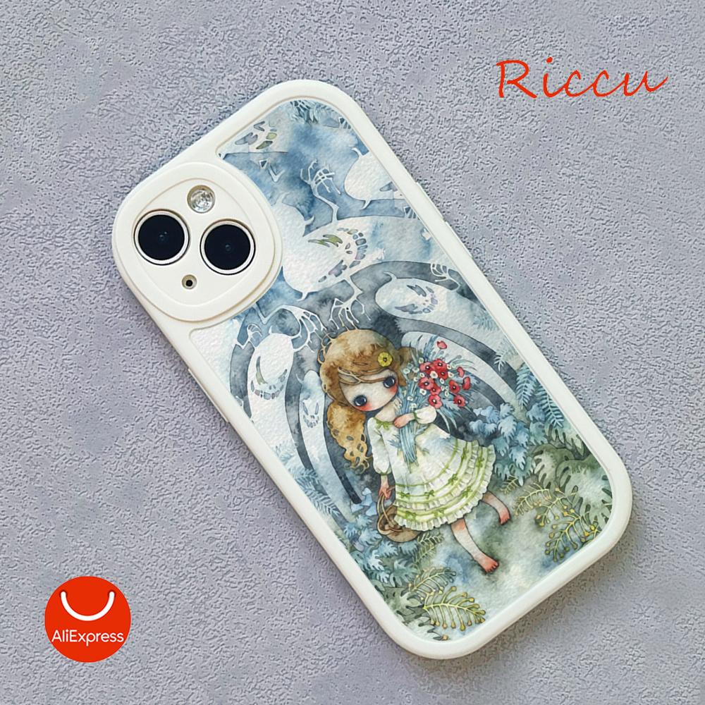 Продажа чехлов для телефонов Aya Takano для iPhone 14 13 11 12 Pro MAX 13 12 MiNi 7 8 plus iphone 14 pro XS XR Защитные чехлы из овчины