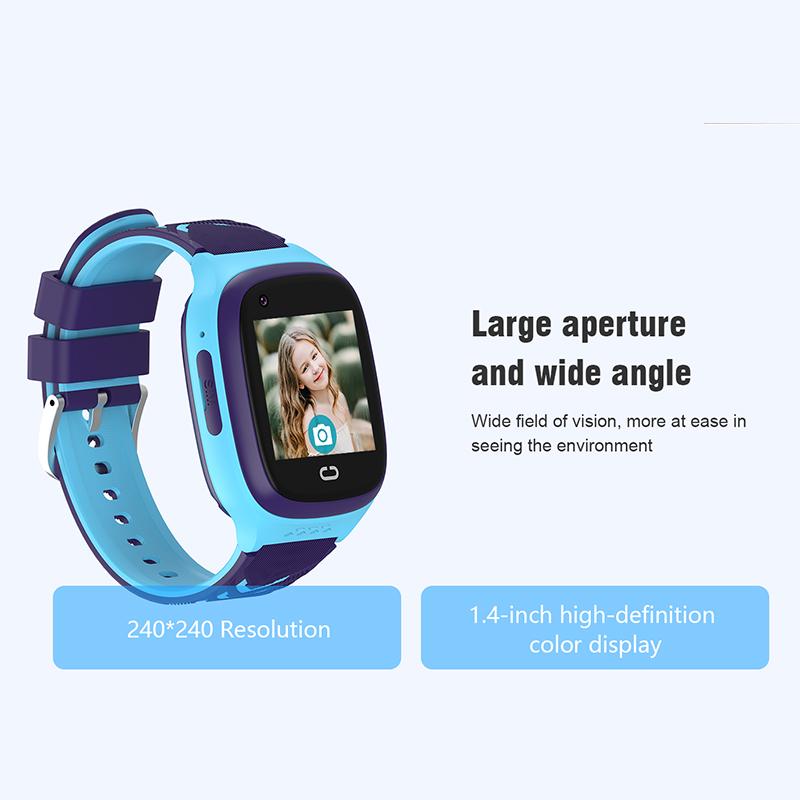 4G Детские Смарт-часы с Wi-Fi SOS GPS-трекер Видеозвонок HD Сенсорный экран IP67 Водонепроницаемые детские умные часы для девочек и мальчиков