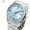 [Orient Star] ORIENT STAR Automatic Watch Contemporary Date Mechanical Made in Japan 2 Year Domestic Manufacturer Warranty RK-AU0109L Men's Ice Blue
