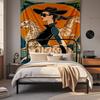 Boho Style Mandala Elephant Tapestry Wall Hanging Living Room Bedroom Decor