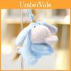 Cartoon Plush Donkey Doll With Keyring For Kids Collectible And Home Decor