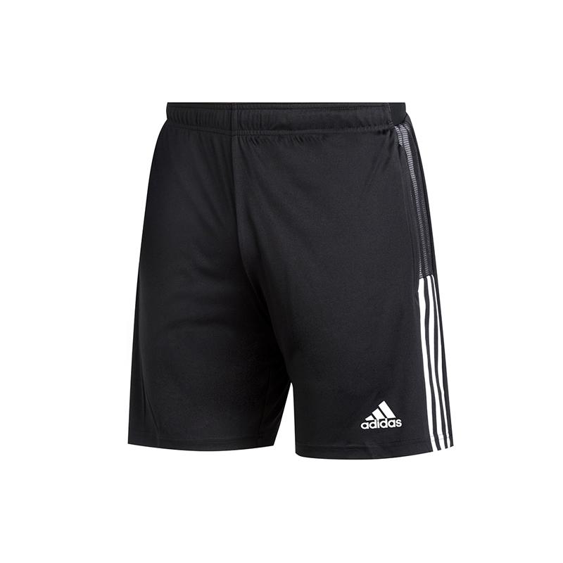 adidas Мужские черные брюки для футбола, средняя посадка GN2157