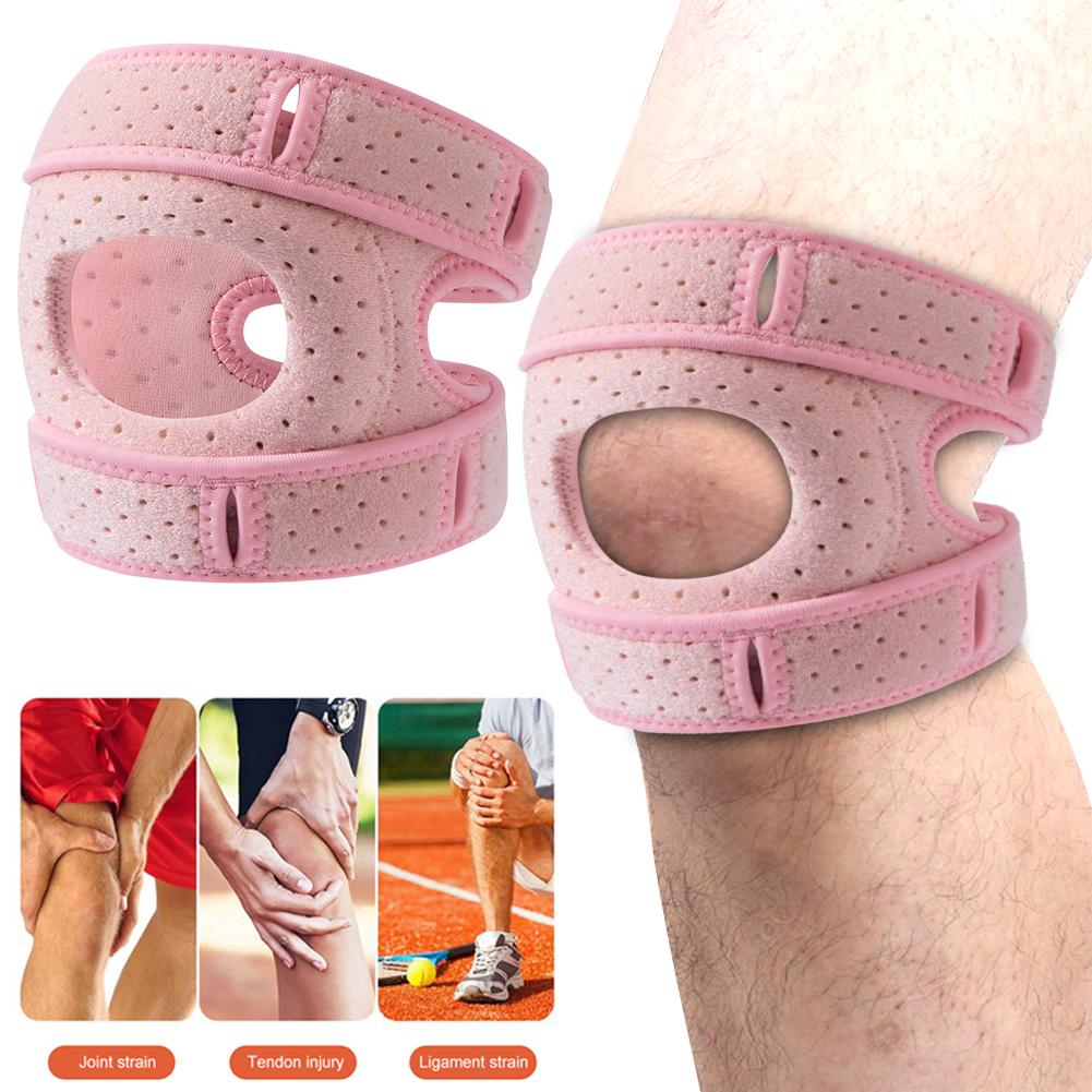 Patella Knee Brace Adjustable Patella Knee Support Patella Tendon Knee Strap for Basketball Volleyball Squats