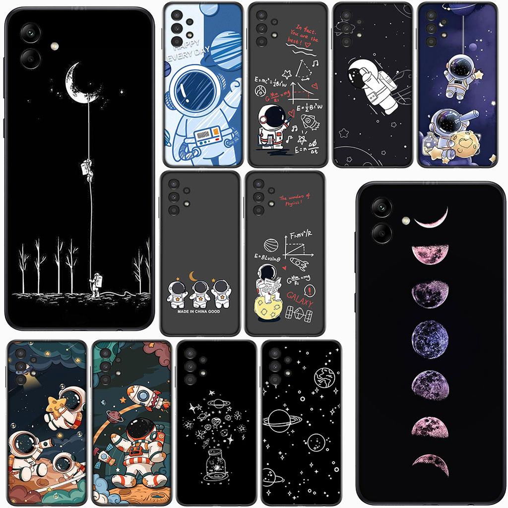 Cover for Motorola Moto Edge 70 60 Fusion NEO Pro G Stylus G56 G96 G52 G04 G05 Phone Case Moon luxury Astronaut Stars Sky