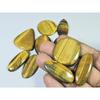 325Cts. Natural Tiger Eye Mix Cabochon Loose Gemstone 10Pcs Lot 34-37 MM C-730