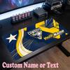 North Queensland Cowboys Customized Name Text Mouse Pad, Large Desk Mouse Mat Personalized Home Office Present