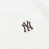 MLB Нью-Йорк Янкис Логотип Принт Дышащая Футболка с Круглым Вырезом с Коротким Рукавом Унисекс Футболка Белая 3ATSB0434-50CRS