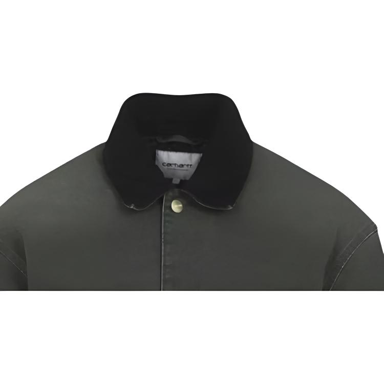 Carhartt Wip corduroy-collar cotton jacket I035613-3CM-4O
