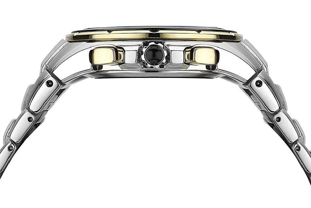 Seiko SSG010 Seiko Solar World Time Импортные Радиоуправляемые Мужские Часы, Двухцветные,