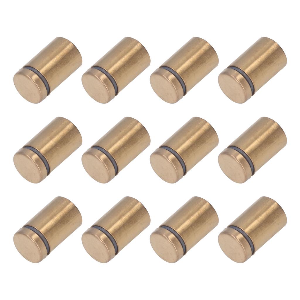 12 шт. Винт-стойка из нержавеющей стали 19x30 мм Настенный крепежный набор для рекламы