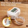 Digital Measuring Tape - Accurate Body Fat Tape with LED Display for and Muscle Gain - Pink - Easy to Use Ergonomic Design