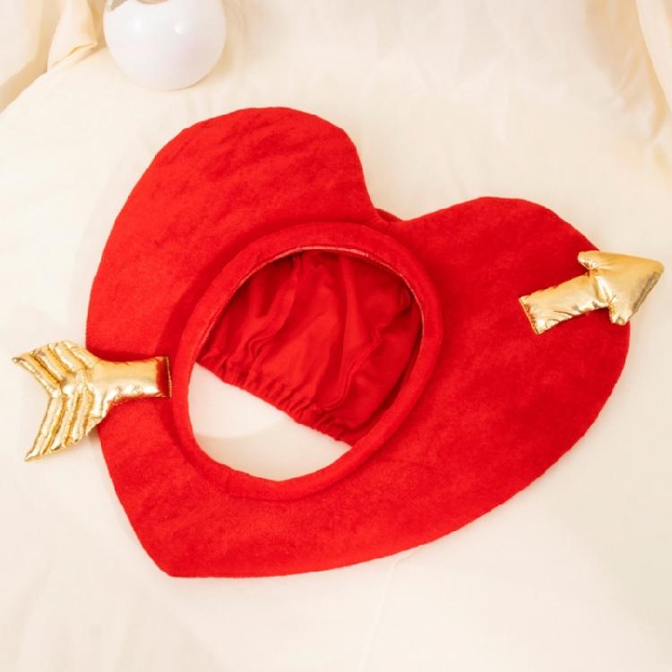 3D шляпа со стрелой любви для маскарада, милая шляпа для вечеринки в честь Дня святого Валентина, смешной головной убор