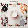 Cute Crochet Drink Mat Non-Slip Cute Cat Coasters Cat Butt Coasters  Tea and Coffee