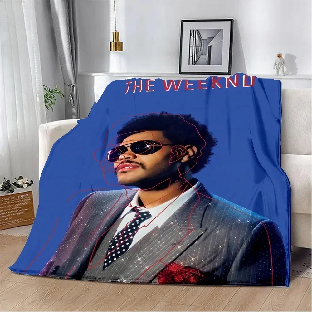 The Weeknd XO Минималистичный Постер Плед с Принтом Пледы для Пикника Теплый Плед Мягкий и Удобный Домашний Путешествия Подарок на День Рождения