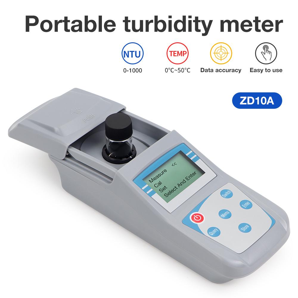 0-200NTU/1000NTU Smart Turbidity Meter Scattered Light Turbidity Meter Intelligent Colorimeter for Swimming Pool