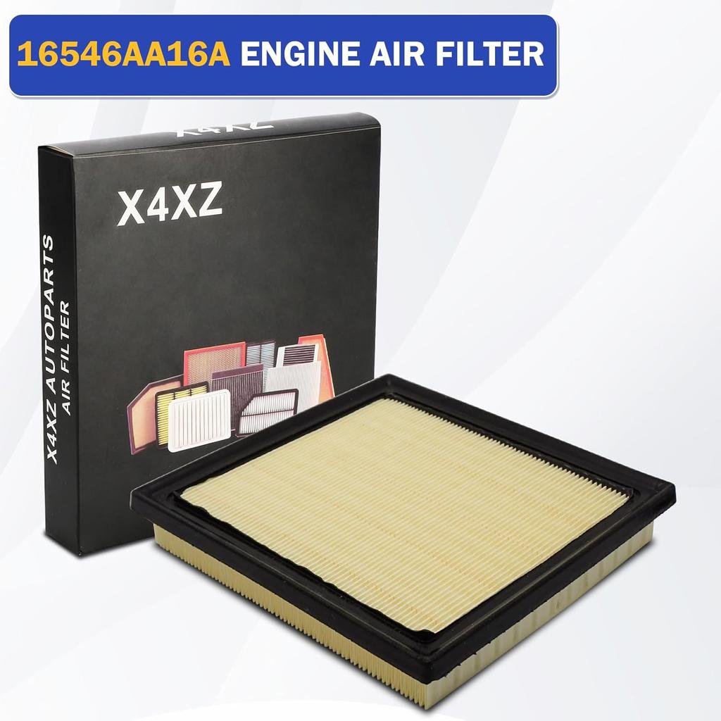 Engine Air Filter For 2017-2024 Subaru Impreza Crosstrek Ascent Forester Outback WRX 16546AA16A
