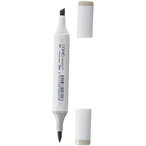 Marqueurs Copic - W4-Sketch - Gris Chaud - Pointe Pinceau Flexible - Rechargeable